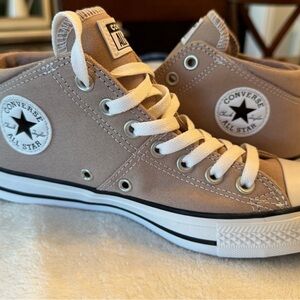 Converse women's Beige High-Top Sneakers